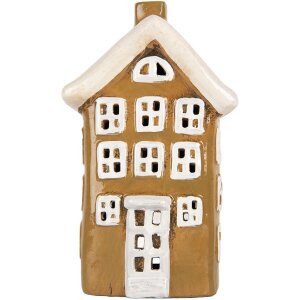 Clayre & Eef 6CE2194 Dekoration Haus 12x8x19 cm...