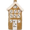 Clayre & Eef 6CE2194 Dekoration Haus 12x8x19 cm Braun-Beige
