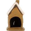 Clayre & Eef 6CE2195 Dekoration Haus 10x10x16 cm Braun-Beige