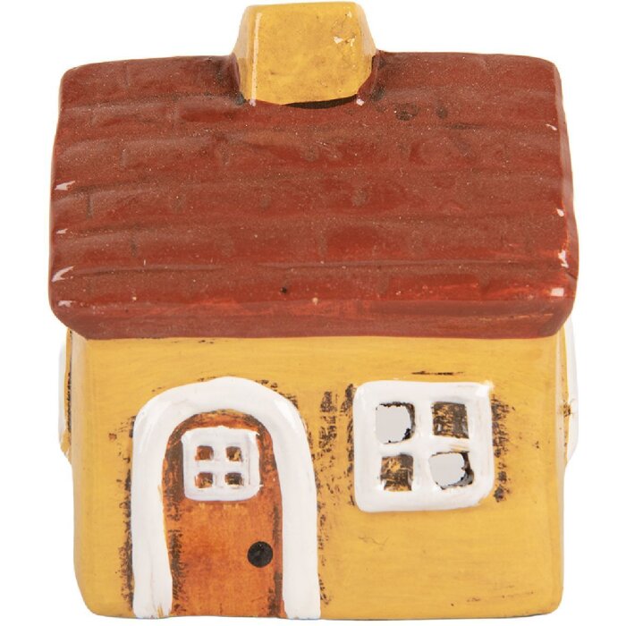 Clayre & Eef 6CE2197 Dekoration Haus 8x7x10 cm Keramik