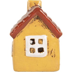 Clayre & Eef 6CE2197 Dekoration Haus 8x7x10 cm Keramik