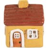 Clayre & Eef 6CE2197 Dekoration Haus 8x7x10 cm Keramik