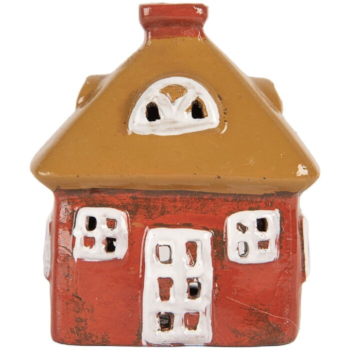 Clayre & Eef 6CE2199 Dekoration Haus 9x6x10 cm