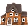 Clayre & Eef 6CE2201 Dekoration Haus 20x11x16 cm Orange Grau