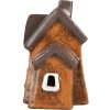 Clayre & Eef 6CE2201 Dekoration Haus 20x11x16 cm Orange Grau