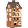 Decorativ ceramică Clayre & Eef pentru casă, 12x10x23 cm, portocaliu și gri