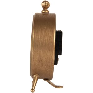 Ceas de masă Clayre & Eef 11x5x15 cm, oțel și sticlă