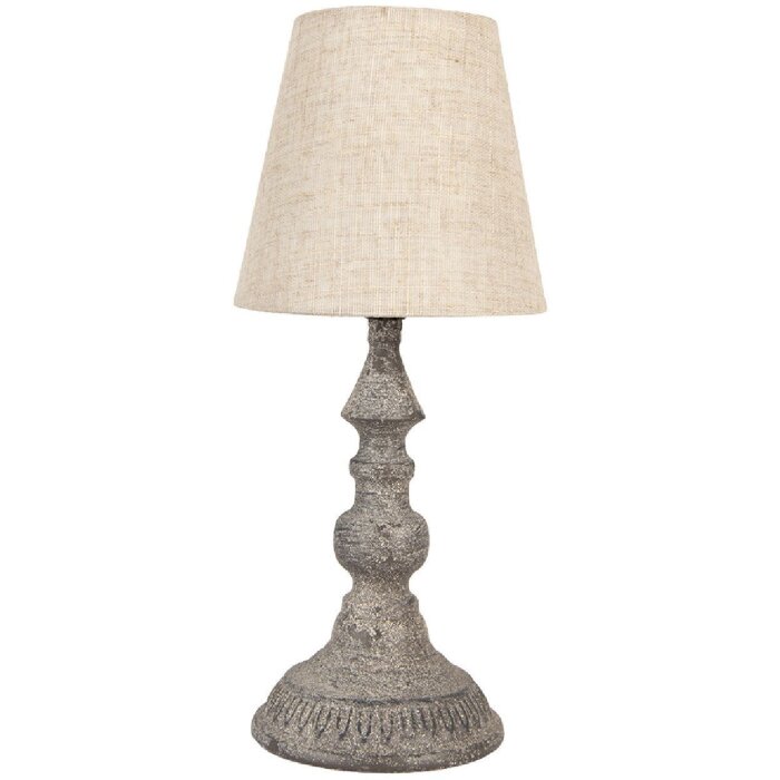 Clayre & Eef 6LMC0113 Tischlampe Ø 15x33 cm E14/max 1x60W