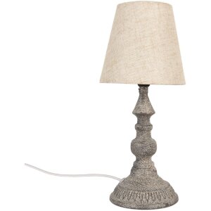 Clayre & Eef 6LMC0113 Tischlampe Ø 15x33 cm...