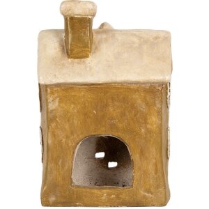 Clayre & Eef Casă Decorativă 23x15x33 cm Braun-Beige