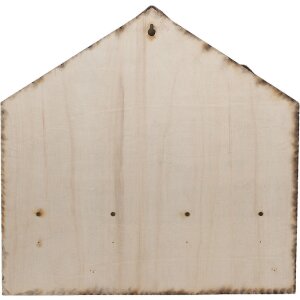 Clayre & Eef 66307 Garderobe mit Filzhäusern 40x13x40 cm