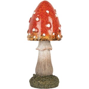 Clayre & Eef 6PR5747 Dekoration Pilz Ø 5x12 cm...