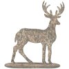 Clayre & Eef 6Y5817 Dekoration Rentier 17x8x18 cm