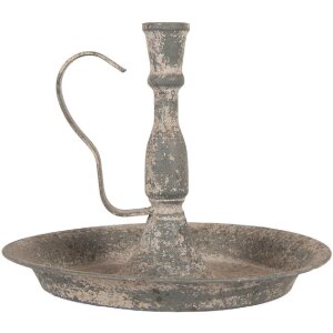 Clayre & Eef 6Y5820 Suport Lumânări Ø 23x19 cm Fier