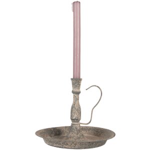 Clayre & Eef 6Y5820 Suport Lumânări Ø 23x19 cm Fier