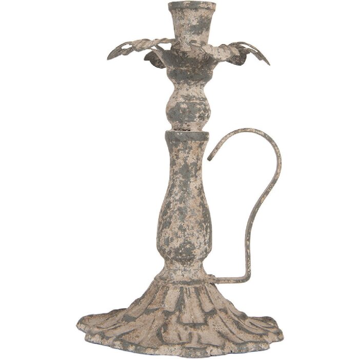 Clayre & Eef Suport Lumânări Ø 15x23 cm Fier