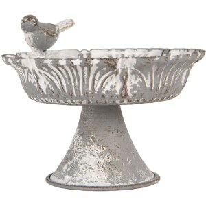 Clayre & Eef 6Y5887 Etagere 13x12x10 cm Grau/Weiß