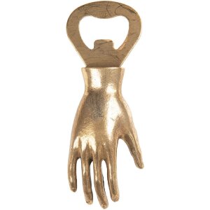 Clayre & Eef 6Y5888 Deschizător de sticle auriu 11x2x4 cm