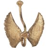 Clayre & Eef 6Y5896 Wandhaken 12x6x13 cm goldfarben
