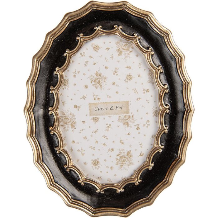 Clayre & Eef 2F1381 Ramă foto neagră 10x15 cm