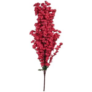 Clayre & Eef 5PL0168F Dekoration Zweig mit Blumen 15x10x100 cm Rosa