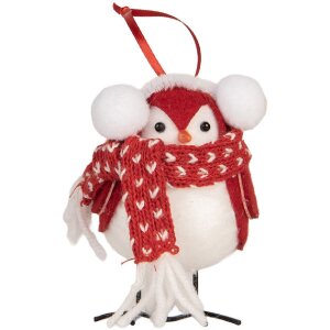 Clayre & Eef 66341 Decorațiune Păsare 12x7x10 cm