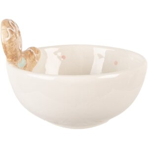 Farfurie Clayre & Eef Ø 13x9 cm / 250 ml, ceramică