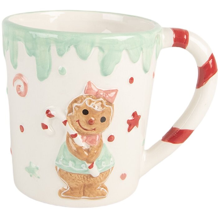 Clayre & Eef 6CEMU0195 Becher 13x10x10 cm 400 ml Keramik