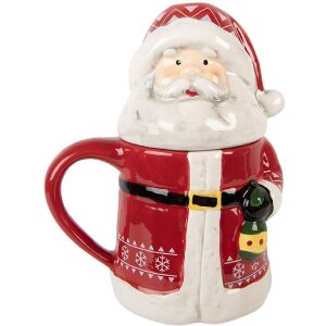 Sticlă termică Clayre & Eef 6CEMU0196, 450 ml, roșu...