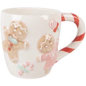 Sticlă ceramică Clayre & Eef 14x9x10 cm 350 ml