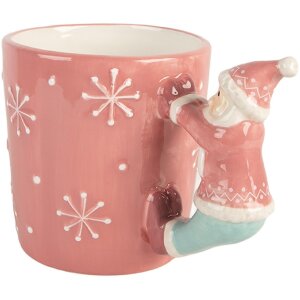 Cană din ceramică Clayre & Eef 15x10x11 cm 400 ml