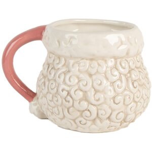 Clayre & Eef 6CEMU0201P Becher 16x11x10 cm / 550 ml