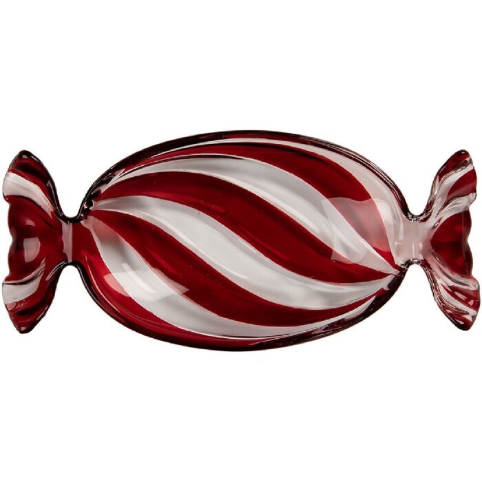 Clayre & Eef 6GL5200 Schale 23x11x4 cm Rot