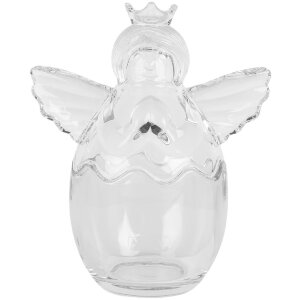 Clayre & Eef 6GL5201 Vorratsglas mit Deckel 15x10x18 cm