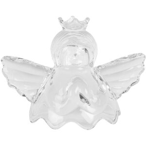 Sticlă de păstrare Clayre & Eef 6GL5201 cu capac 15x10x18 cm