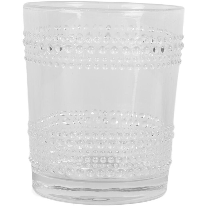 Clayre & Eef 6GL5203 Trinkglas Ø 9x10 cm / 300 ml