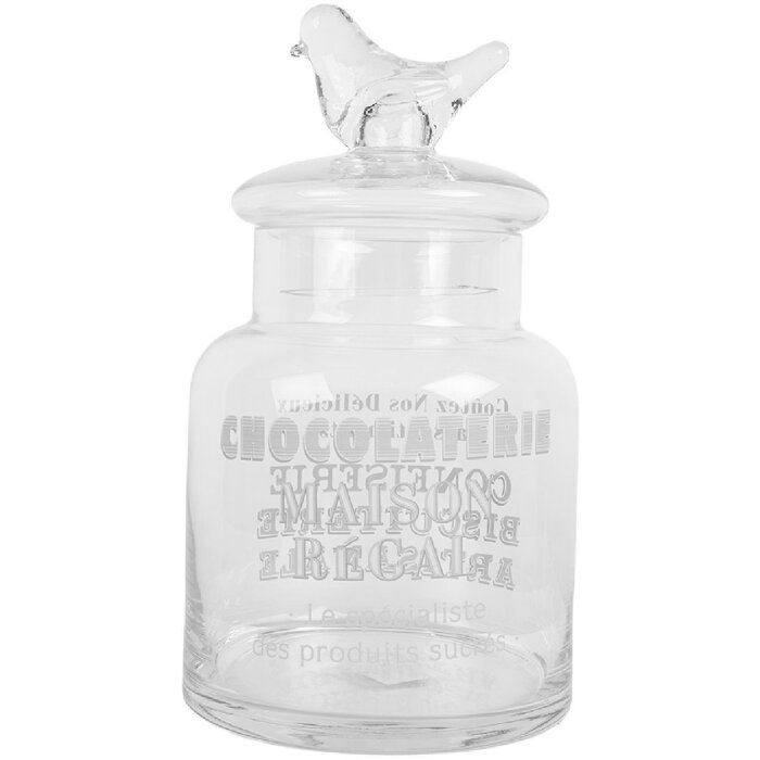 Sticlă de stocare Clayre & Eef 6GL5210, Ø 13x23 cm