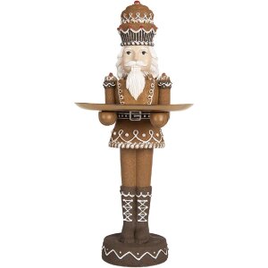 Decorativă de Crăciun Nucișoară Clayre & Eef 18x15x40 cm