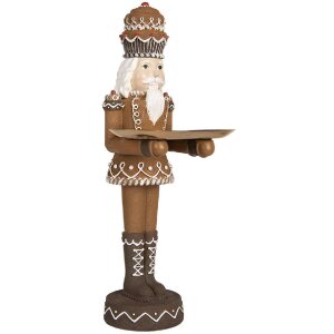 Decorativă de Crăciun Nucișoară Clayre & Eef 18x15x40 cm