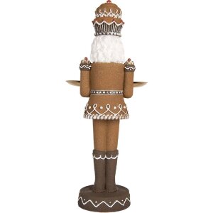 Decorativă de Crăciun Nucișoară Clayre & Eef 18x15x40 cm