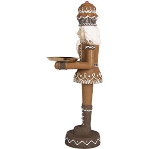 Decorativă de Crăciun Nucișoară Clayre & Eef 18x15x40 cm