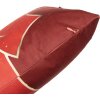 Husa decorativă pernă 45x45 cm Roșie Auriu Clayre & Eef