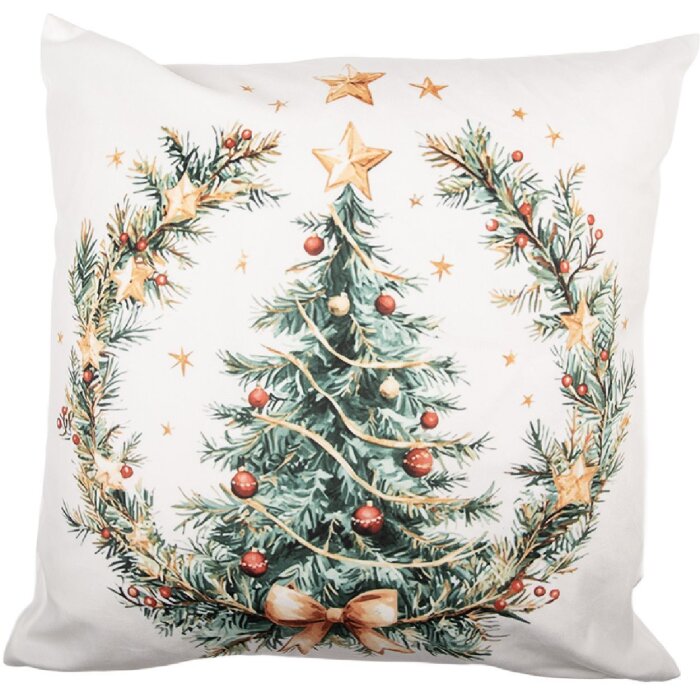 Husa decorativă pernă Clayre & Eef 45x45 cm, Poliester