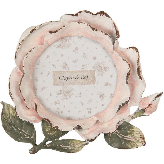 Rama foto Clayre & Eef 2F1300, 13x2x12 cm, cu sticlă