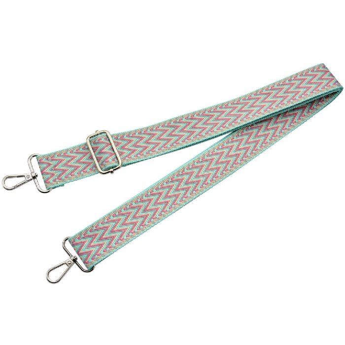 Curea pentru sacoșe Juleeze JZBS0013, albastru roz, 4x140 cm