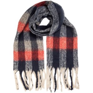 Juleeze JZSC0838R Schal 50x210 cm rot