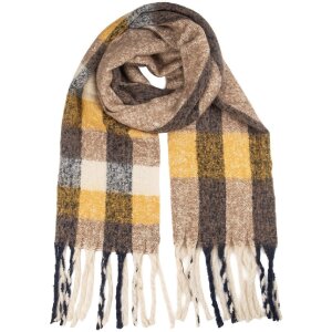 Juleeze JZSC0838Y Schal 50x210 cm gelb