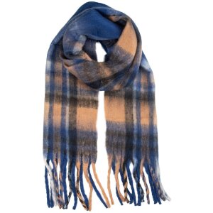 Șal Juleeze JZSC0840BL albastru, 50x210 cm, material...