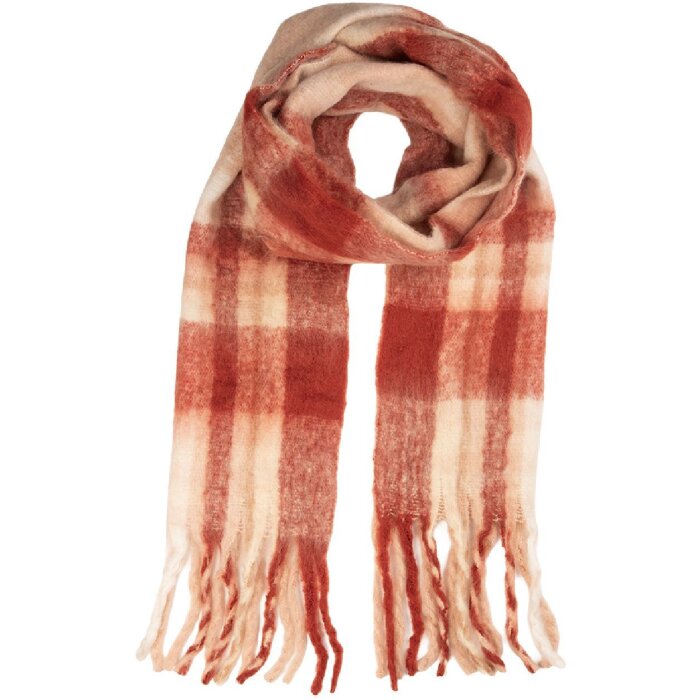 Juleeze JZSC0840R Schal 50x210 cm rot