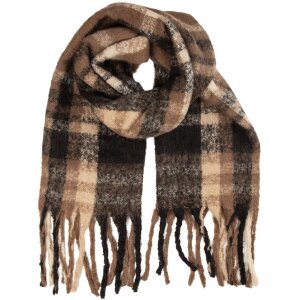 Juleeze JZSC0845 Schal 50x210 cm braun